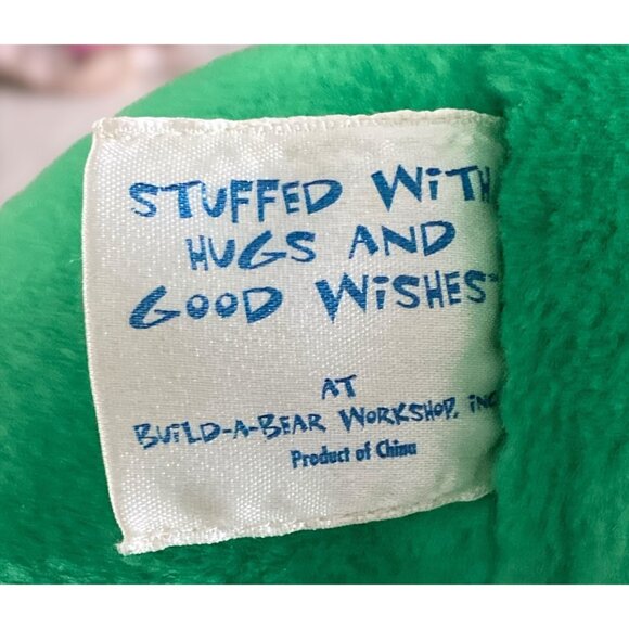 Build A Bear Turtle Removable Shell That Has Hidden Pocket 2000 Green & Yell0w - Picture 7 of 7